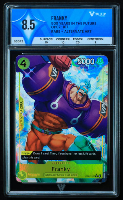 03072 FRANKY Grading Card