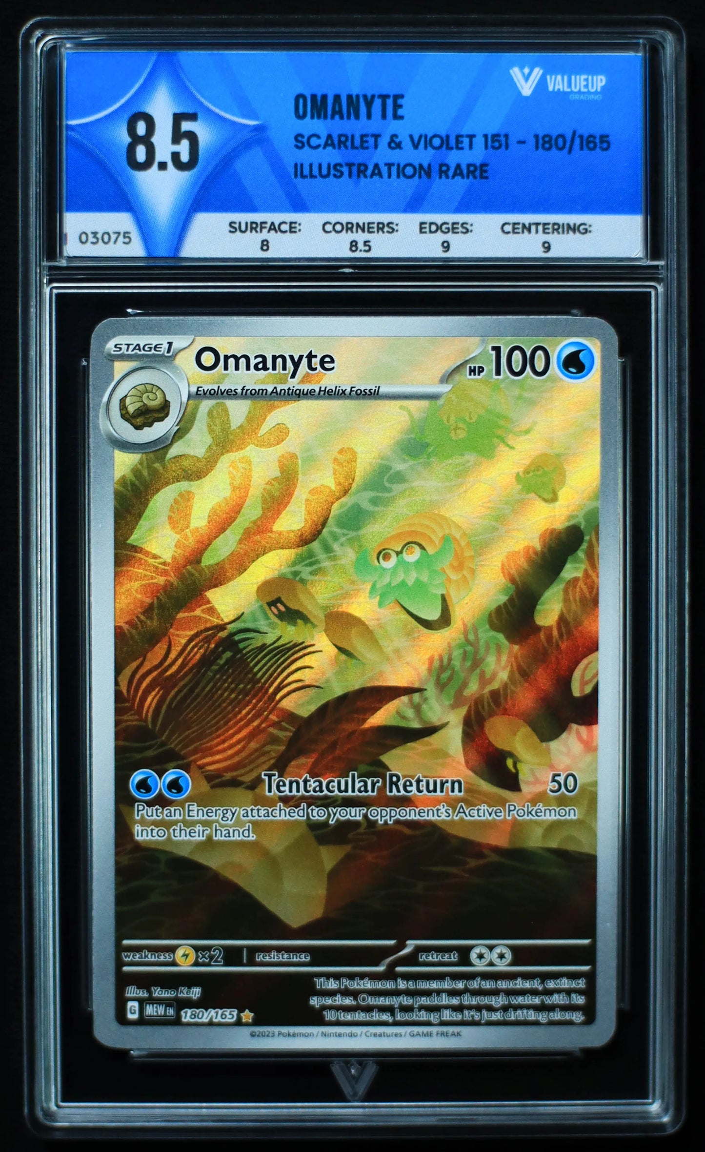 03075 OMANYTE Grading Card