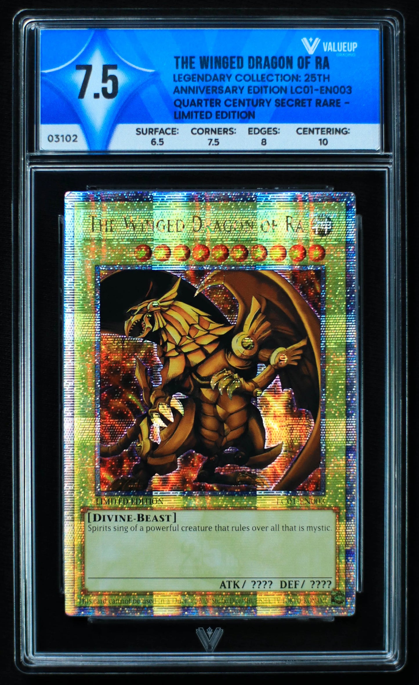 03102 THE WINGED DRAGON OF RA - ValueUp