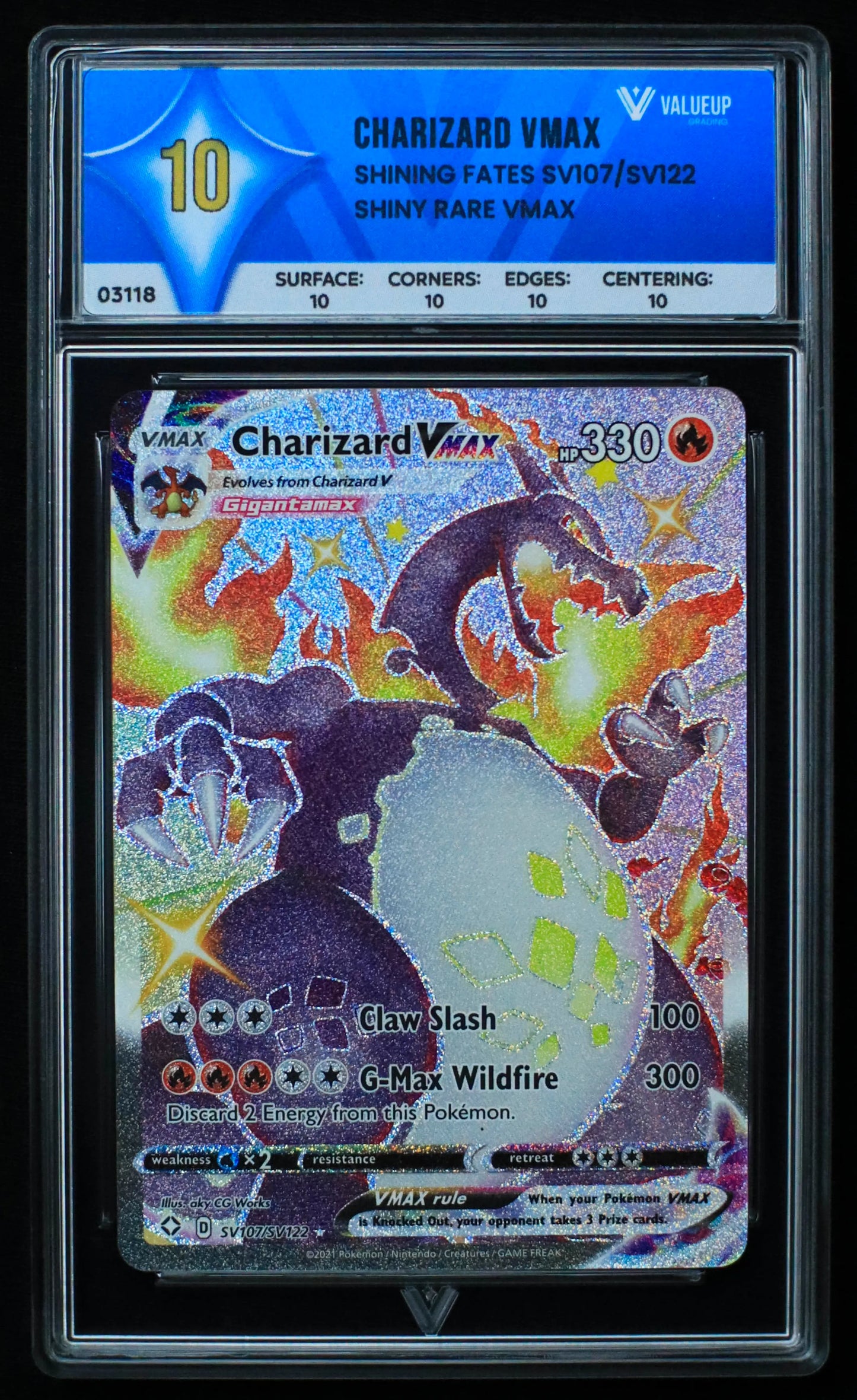 03118 CHARIZARD VMAX - ValueUp