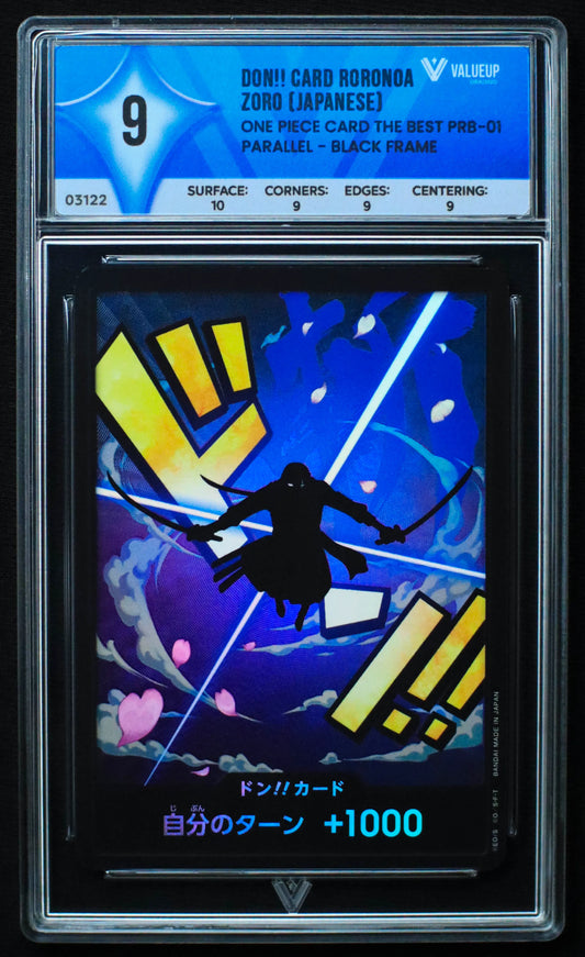 03122 DON!! CARD RORONOA ZORO (JAPANESE) - ValueUp
