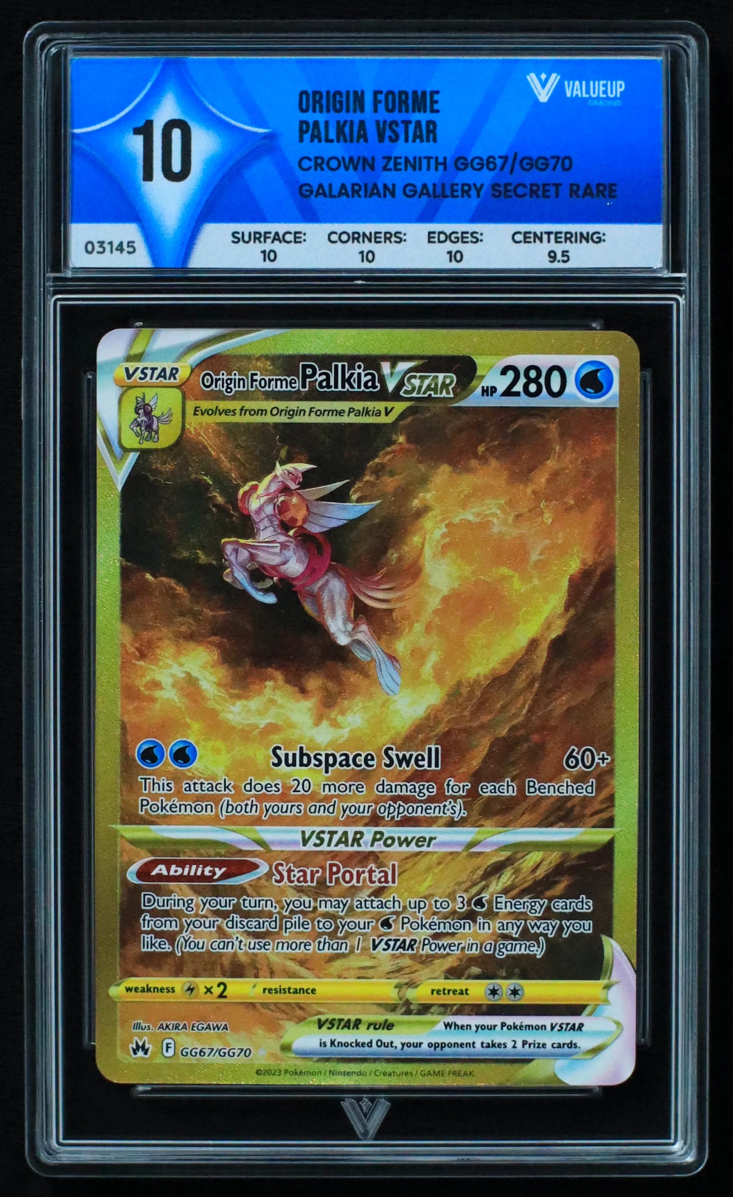 03145 ORIGIN FORME PALKIA VSTAR - ValueUp