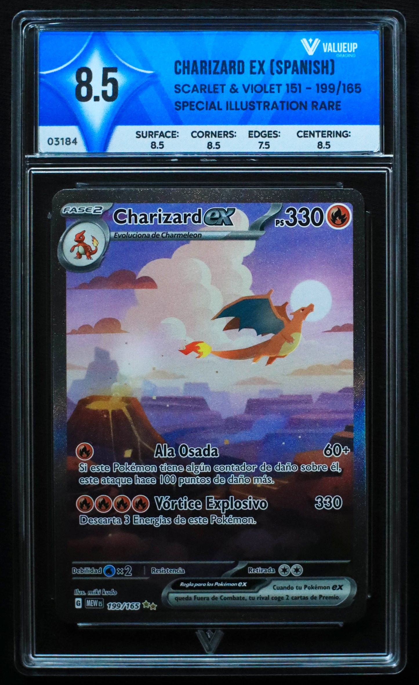 03184 CHARIZARD EX (SPANISH)