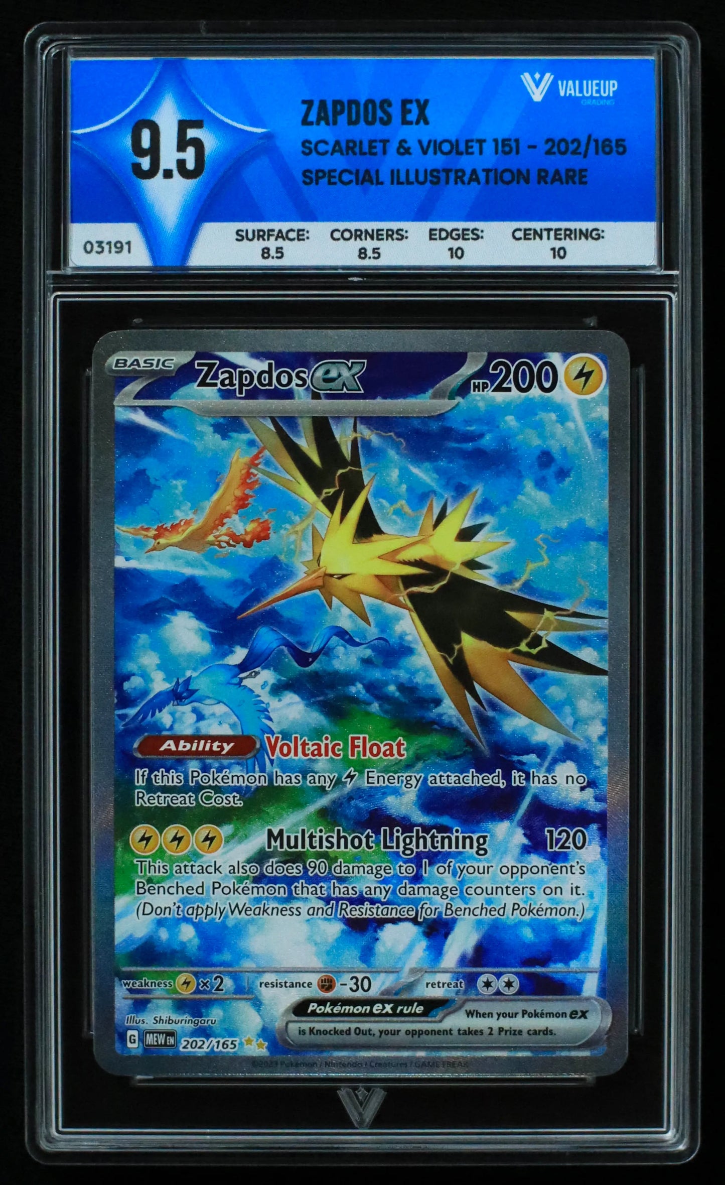 03191 ZAPDOS EX - ValueUp