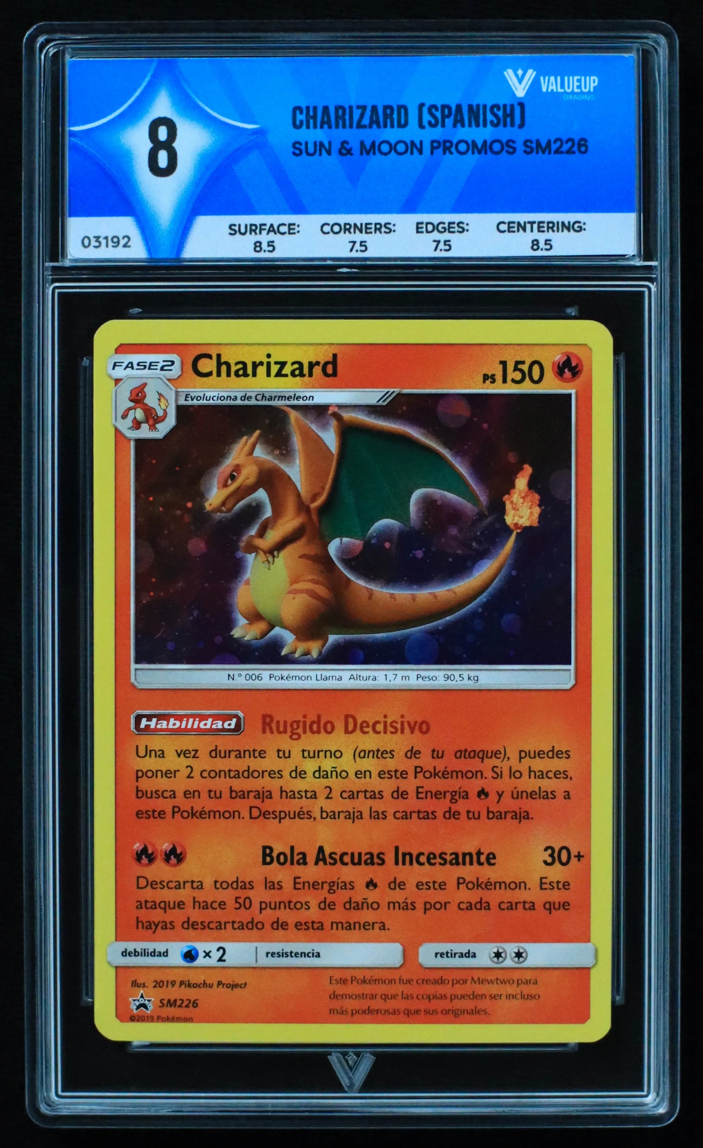 03192 CHARIZARD (SPANISH) - ValueUp