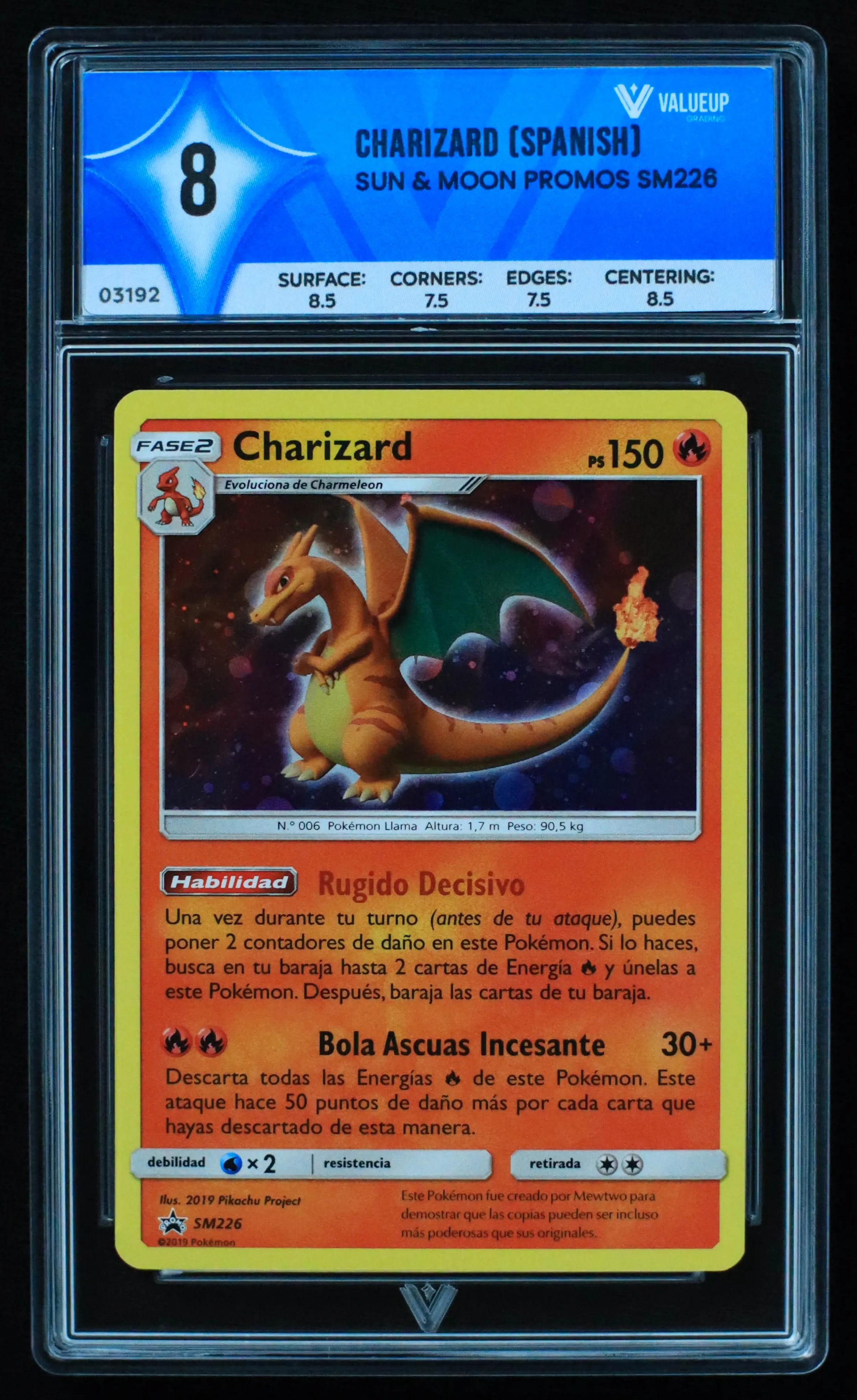 03192 CHARIZARD (SPANISH) - ValueUp