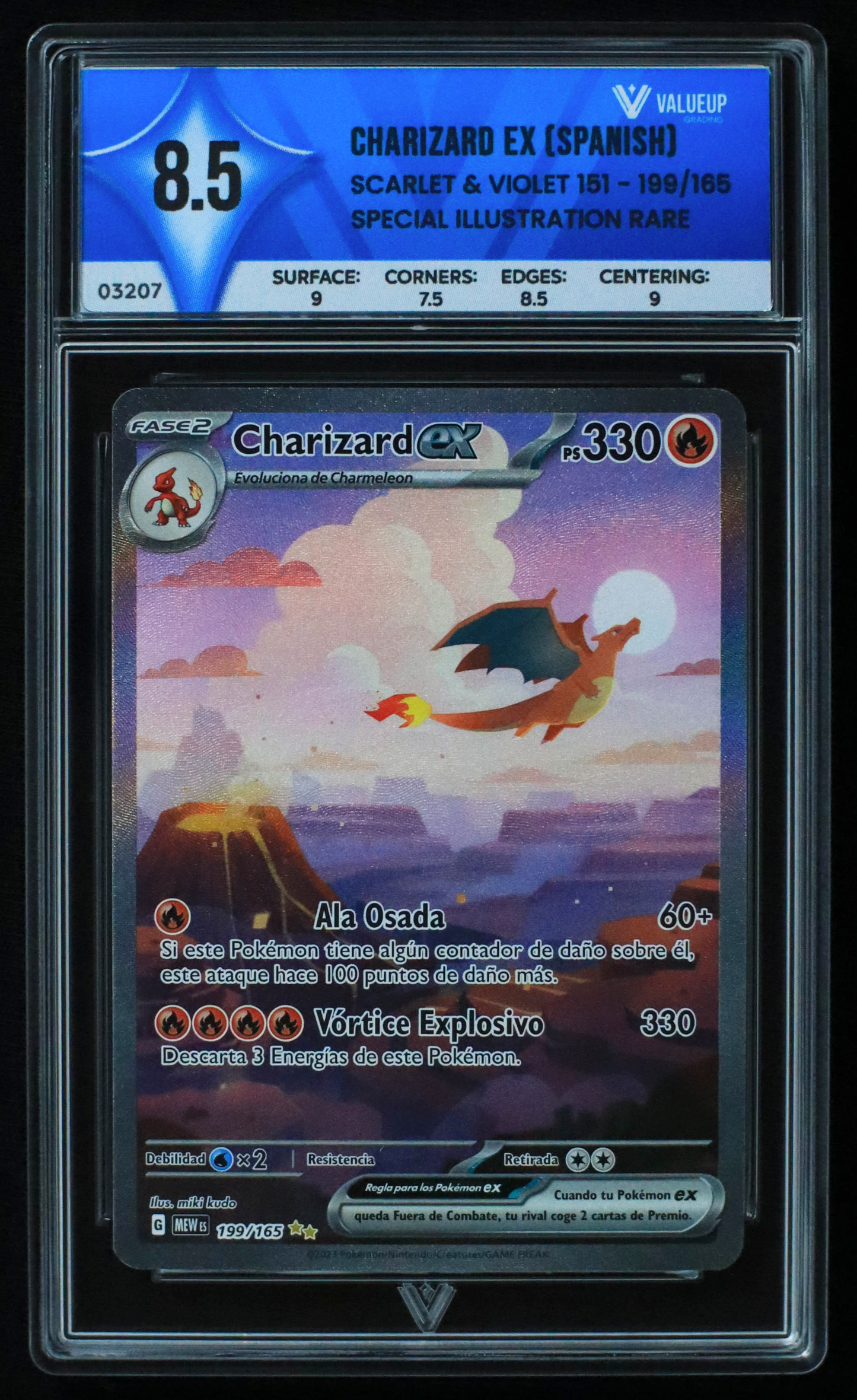 03207 CHARIZARD EX (SPANISH)