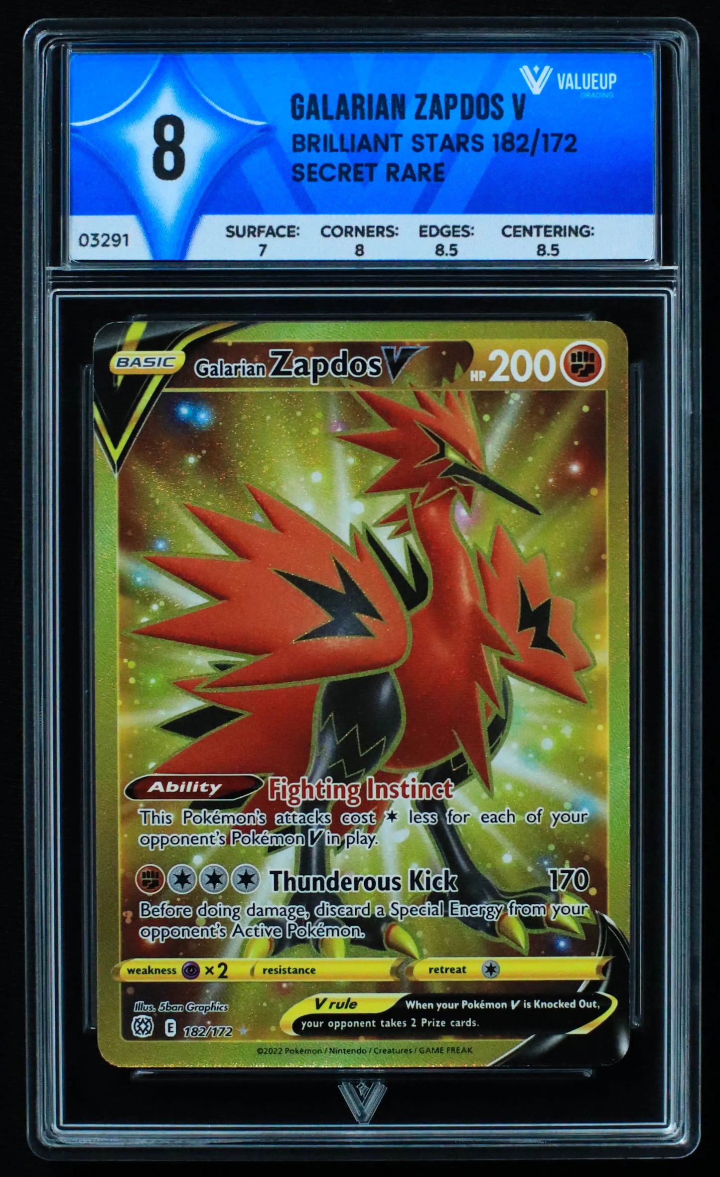 03291 GALARIAN ZAPDOS V - ValueUp