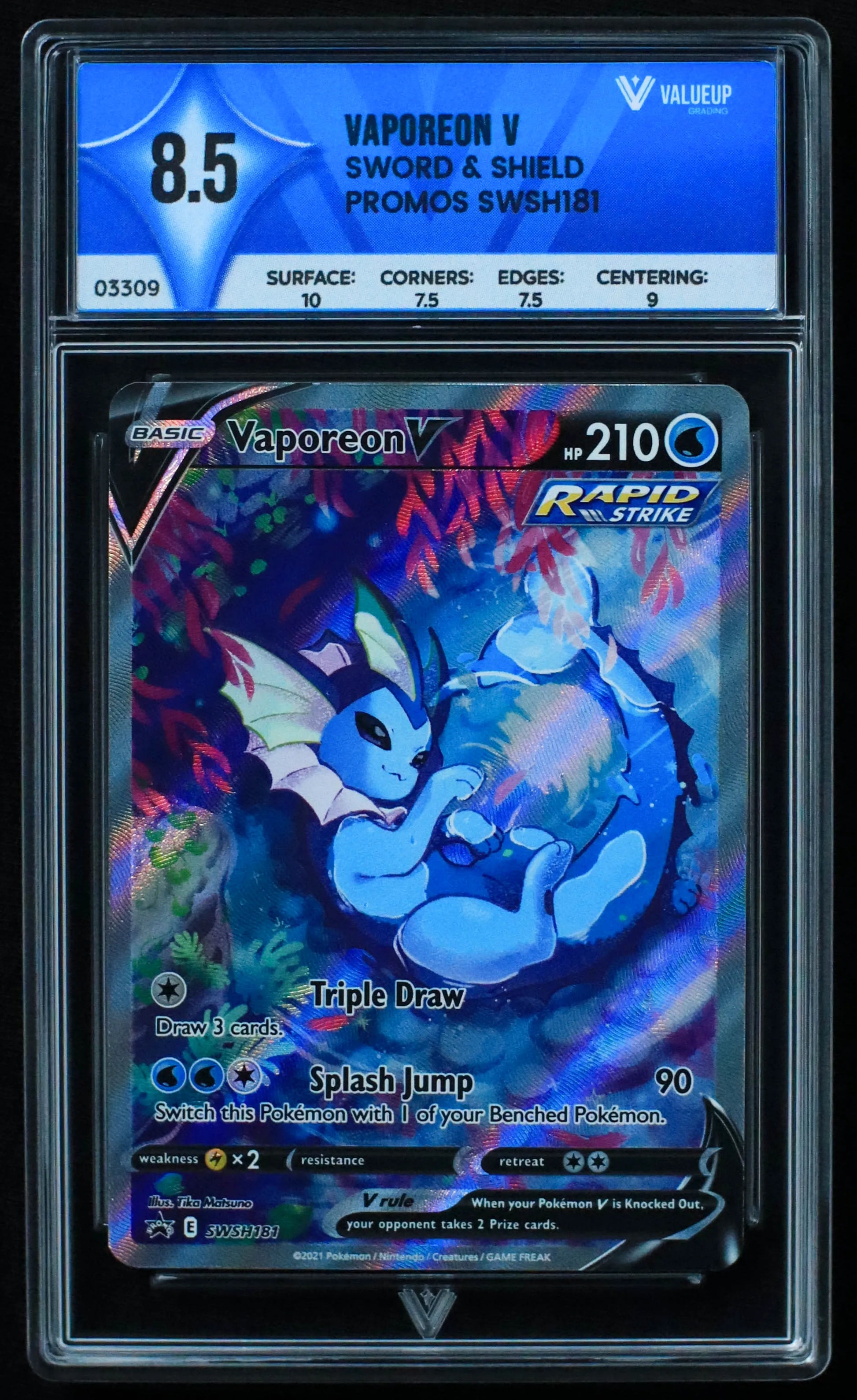 03309 VAPOREON V - ValueUp