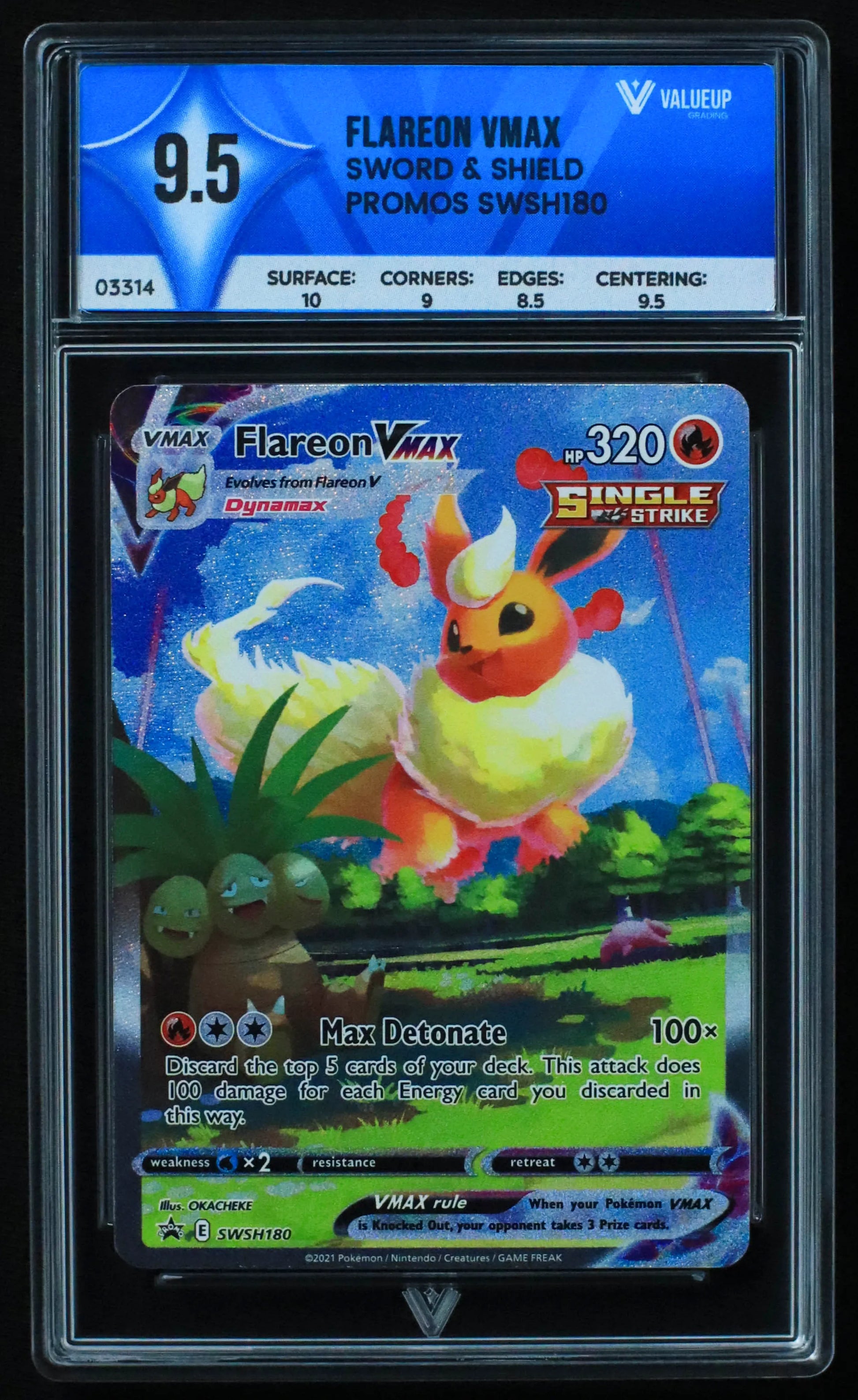 03314 FLAREON VMAX - ValueUp