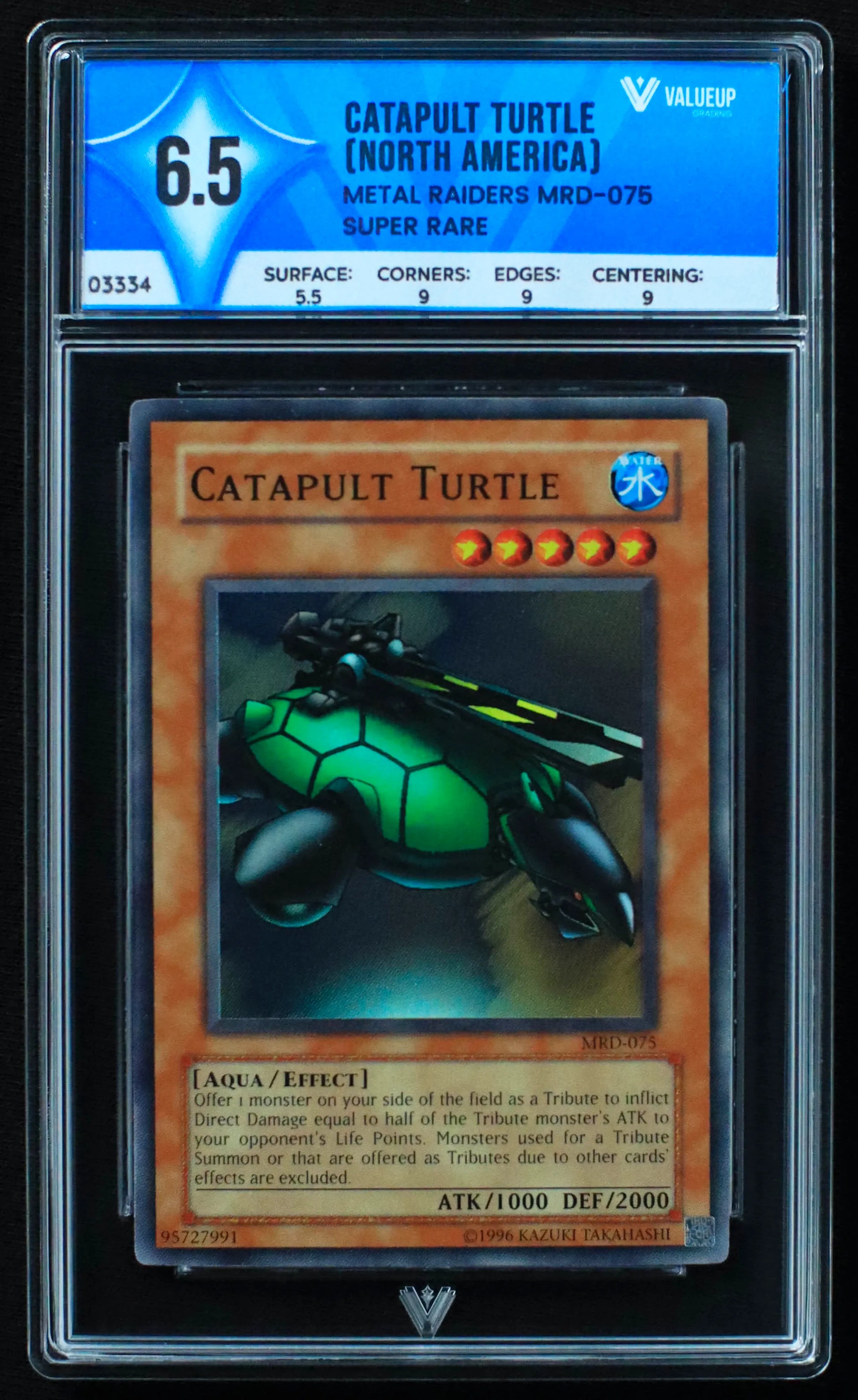 03334 CATAPULT TURTLE (NORTH AMERICA) - ValueUp