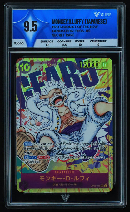 03363 MONKEY.D.LUFFY (JAPANESE) - ValueUp