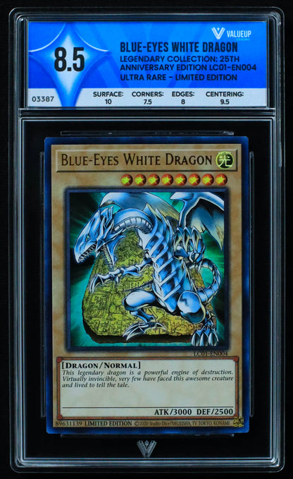 03387 BLUE - EYES WHITE DRAGON - ValueUp