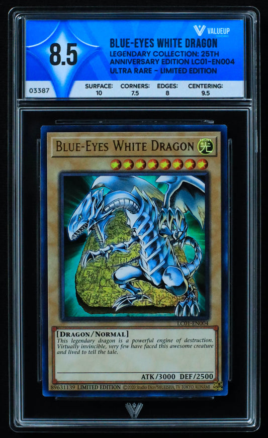 03387 BLUE - EYES WHITE DRAGON - ValueUp