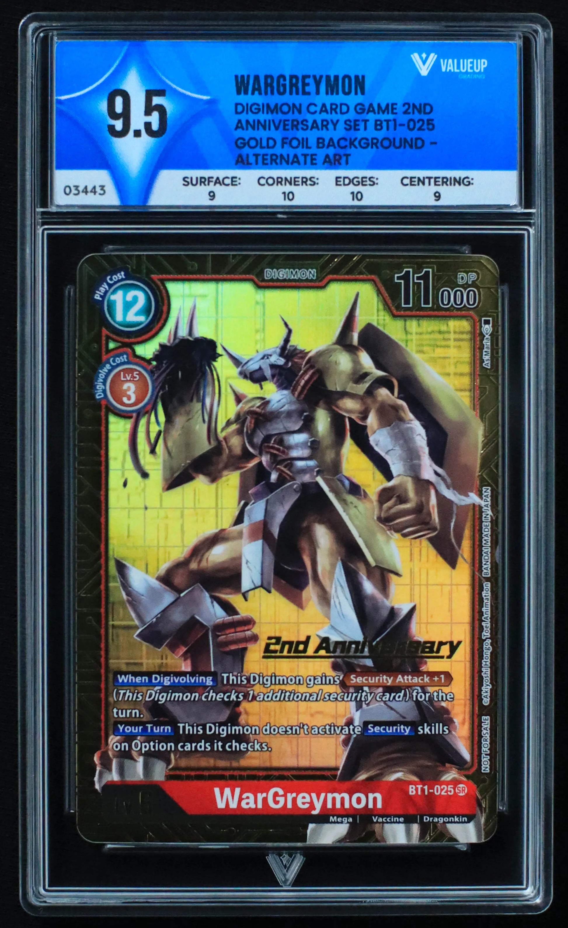 03443 WARGREYMON - ValueUp