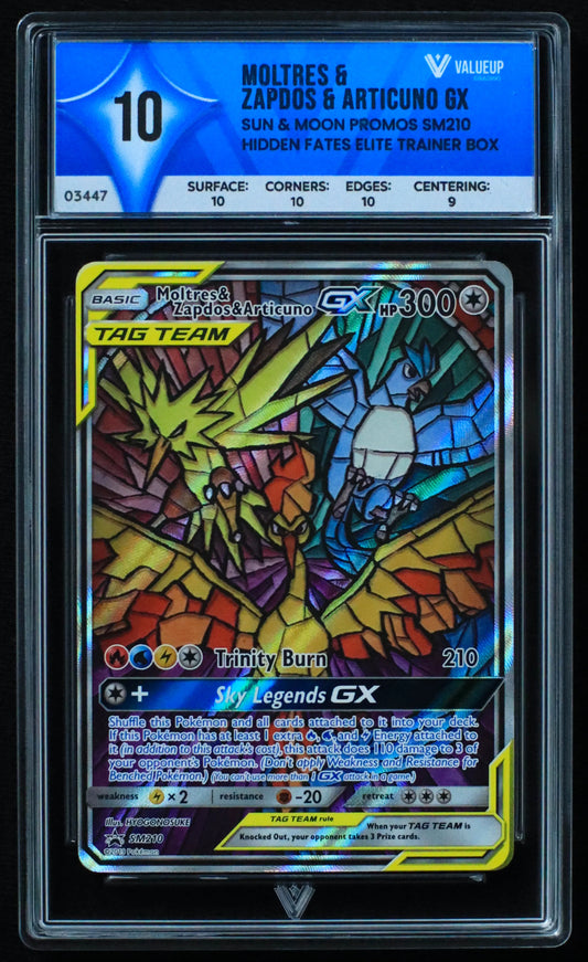 03447 MOLTRES & ZAPDOS & ARTICUNO GX - ValueUp