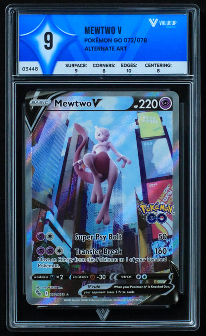 03448 MEWTWO V - ValueUp