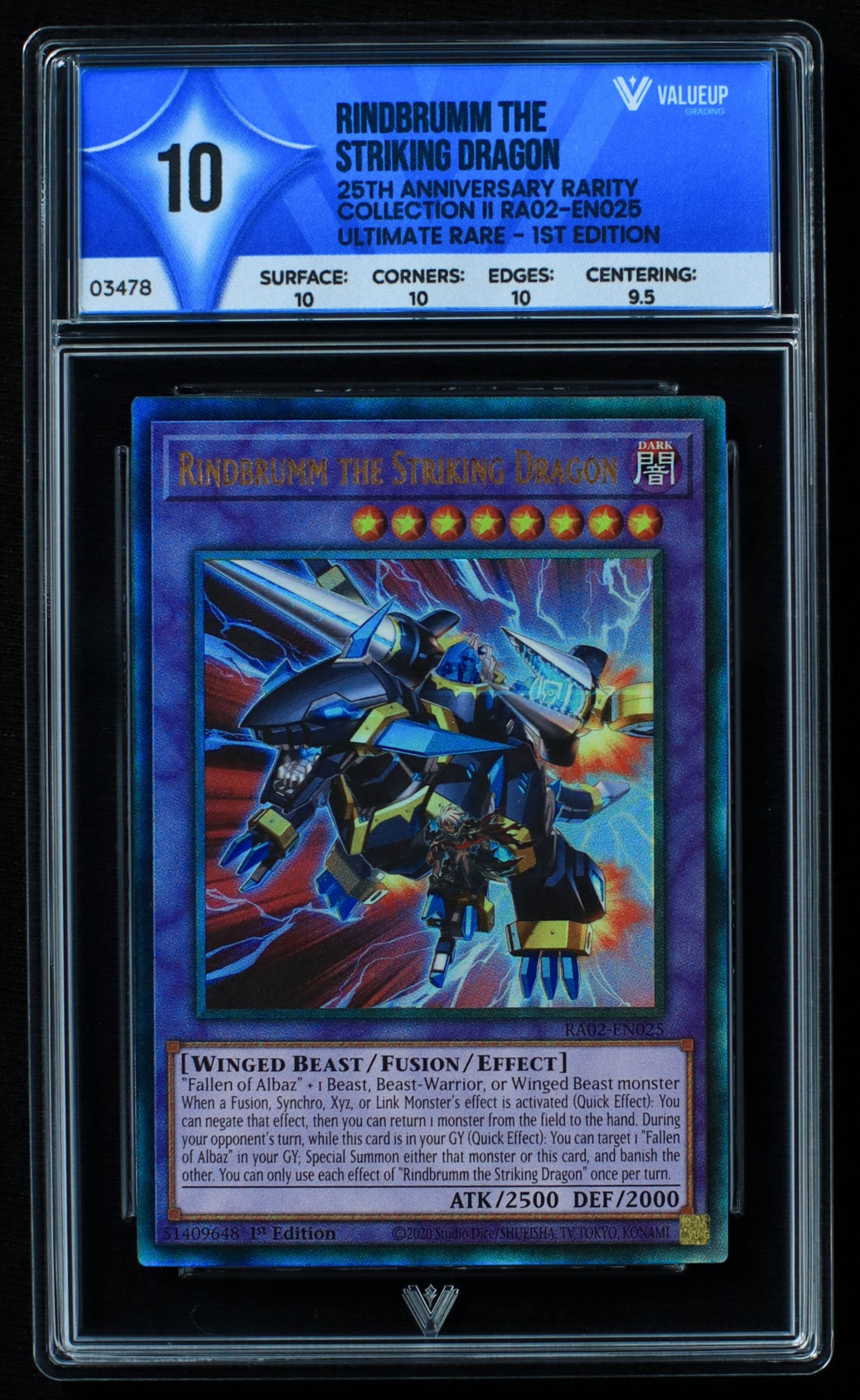 03478 RINDBRUMM THE STRIKING DRAGON - ValueUp