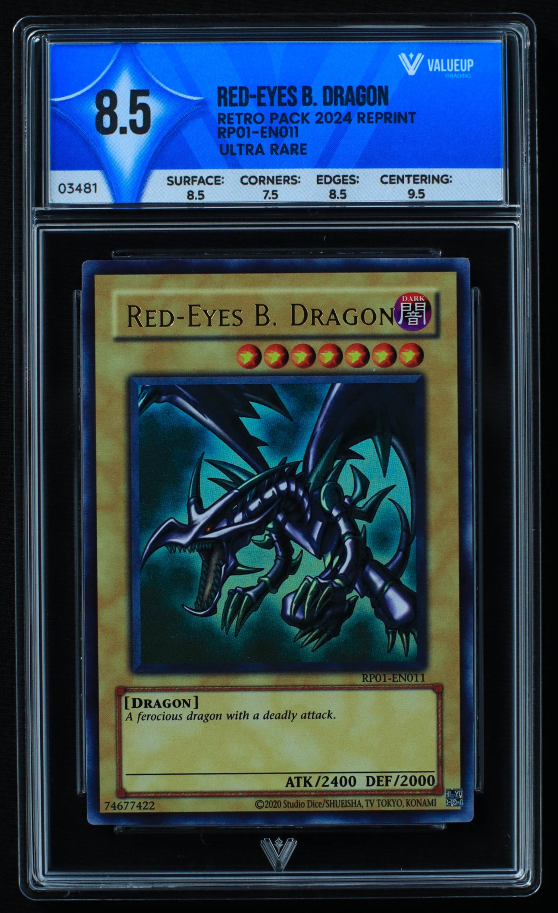 03481 RED - EYES B. DRAGON - ValueUp