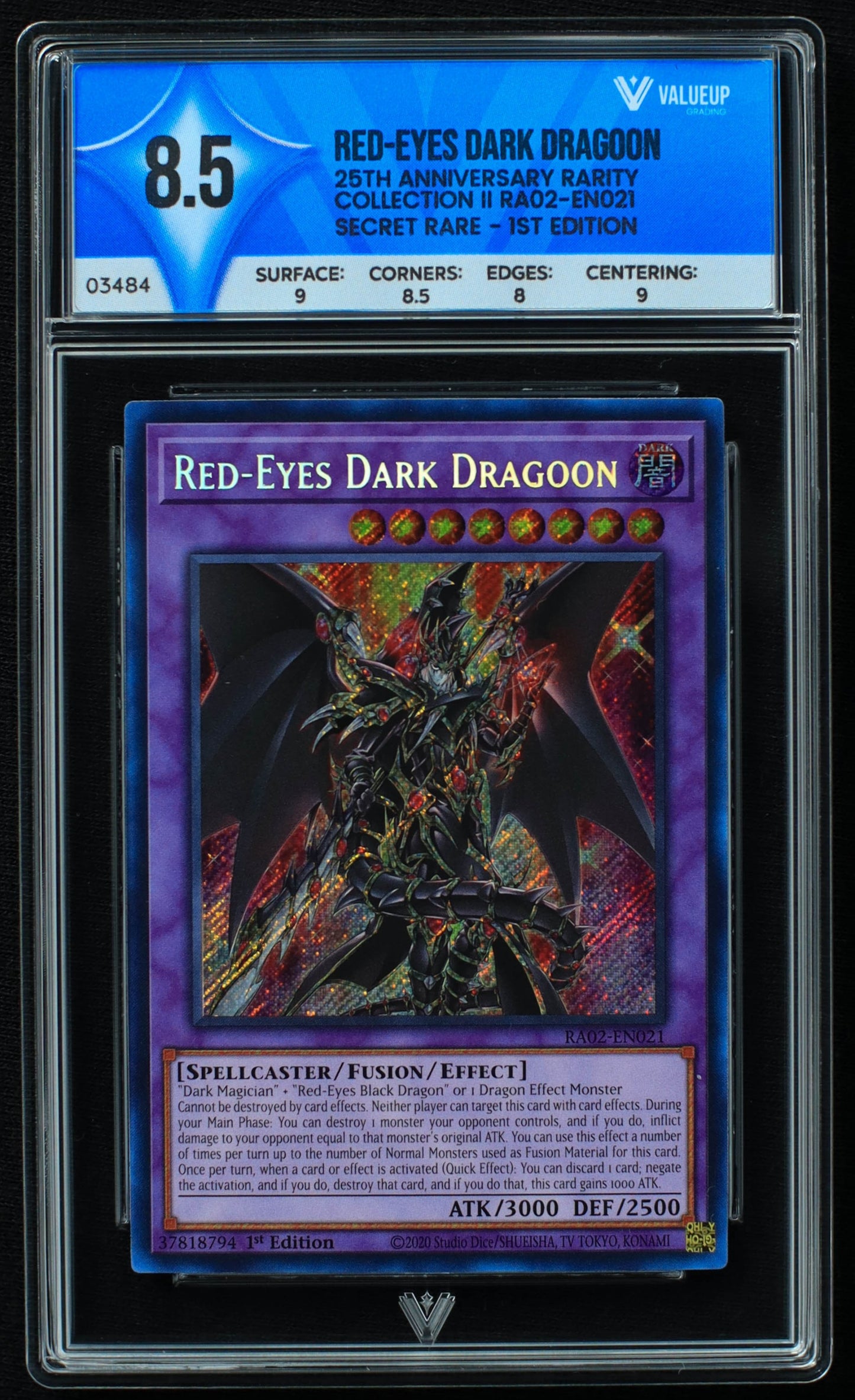 03484 RED - EYES DARK DRAGOON - ValueUp