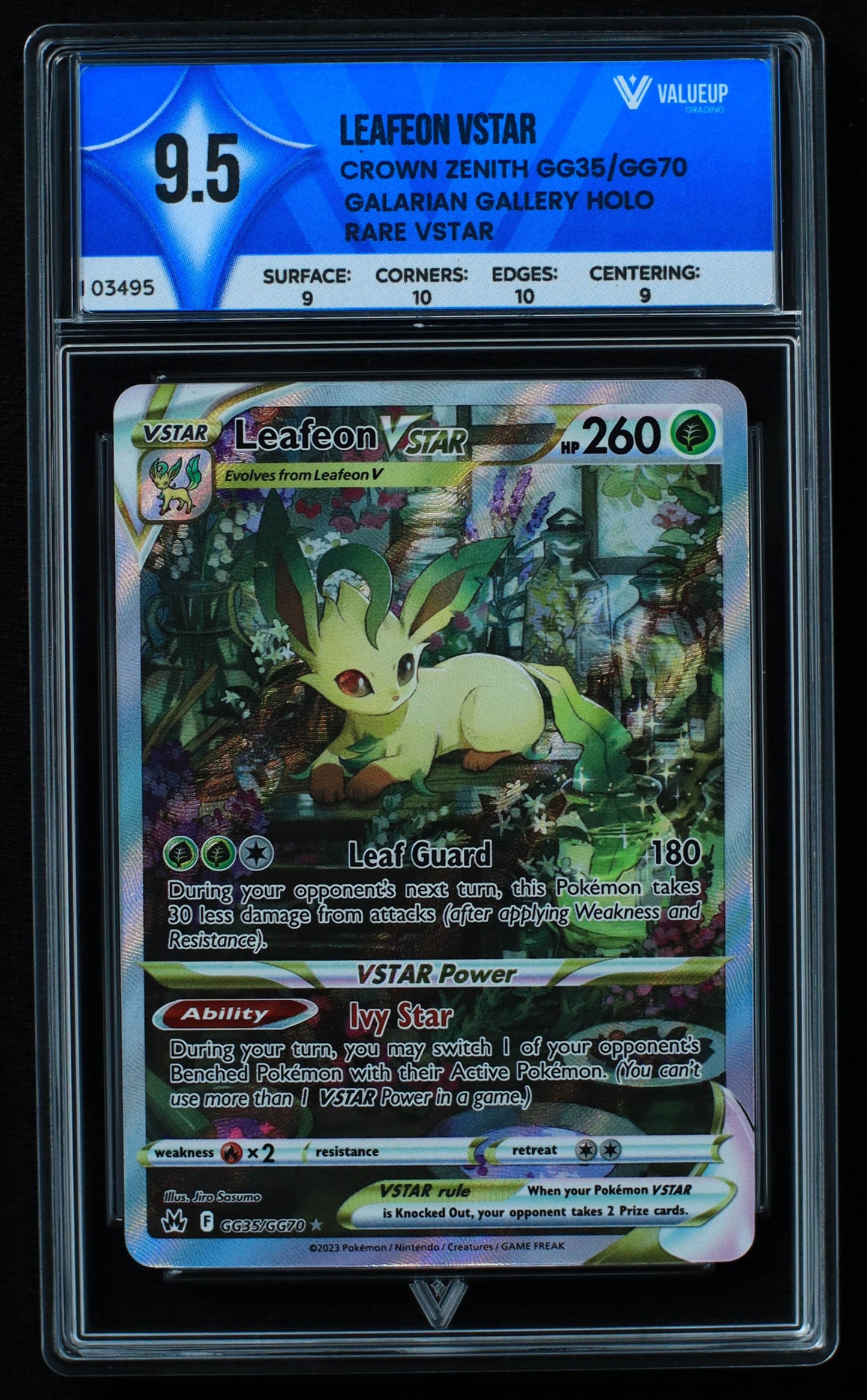 03495 LEAFEON VSTAR - ValueUp