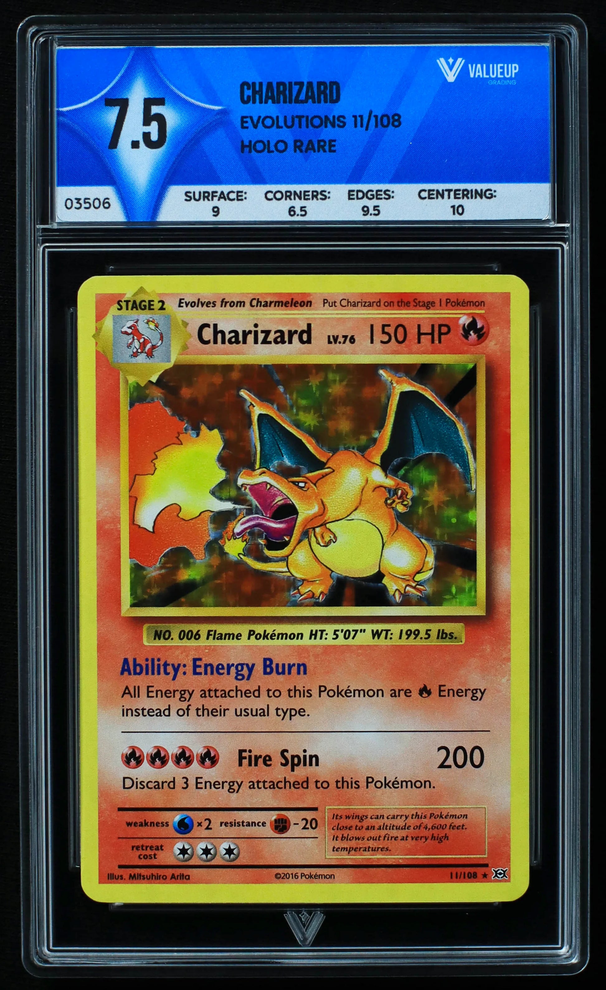 03506 CHARIZARD - ValueUp