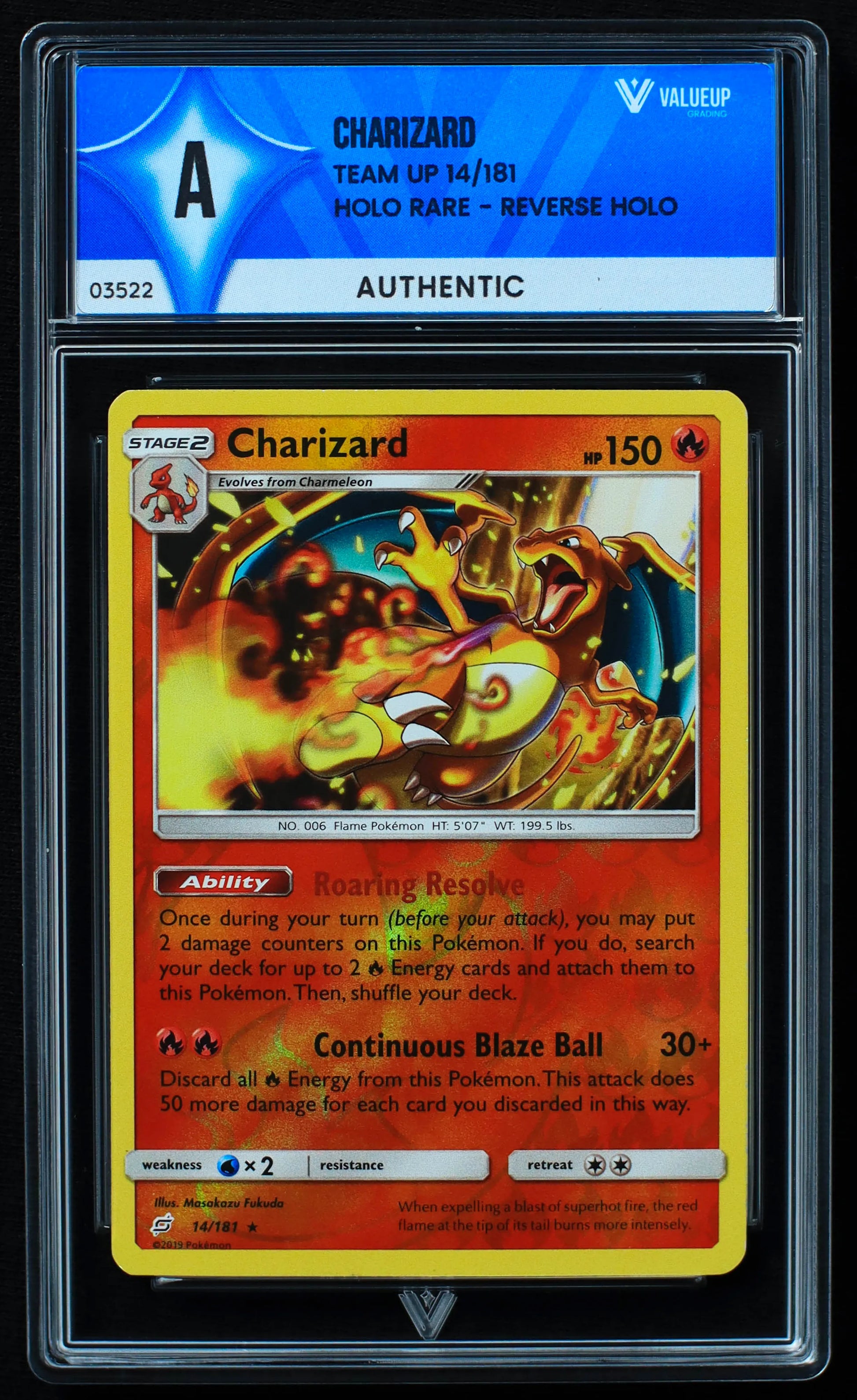 03522 CHARIZARD - ValueUp