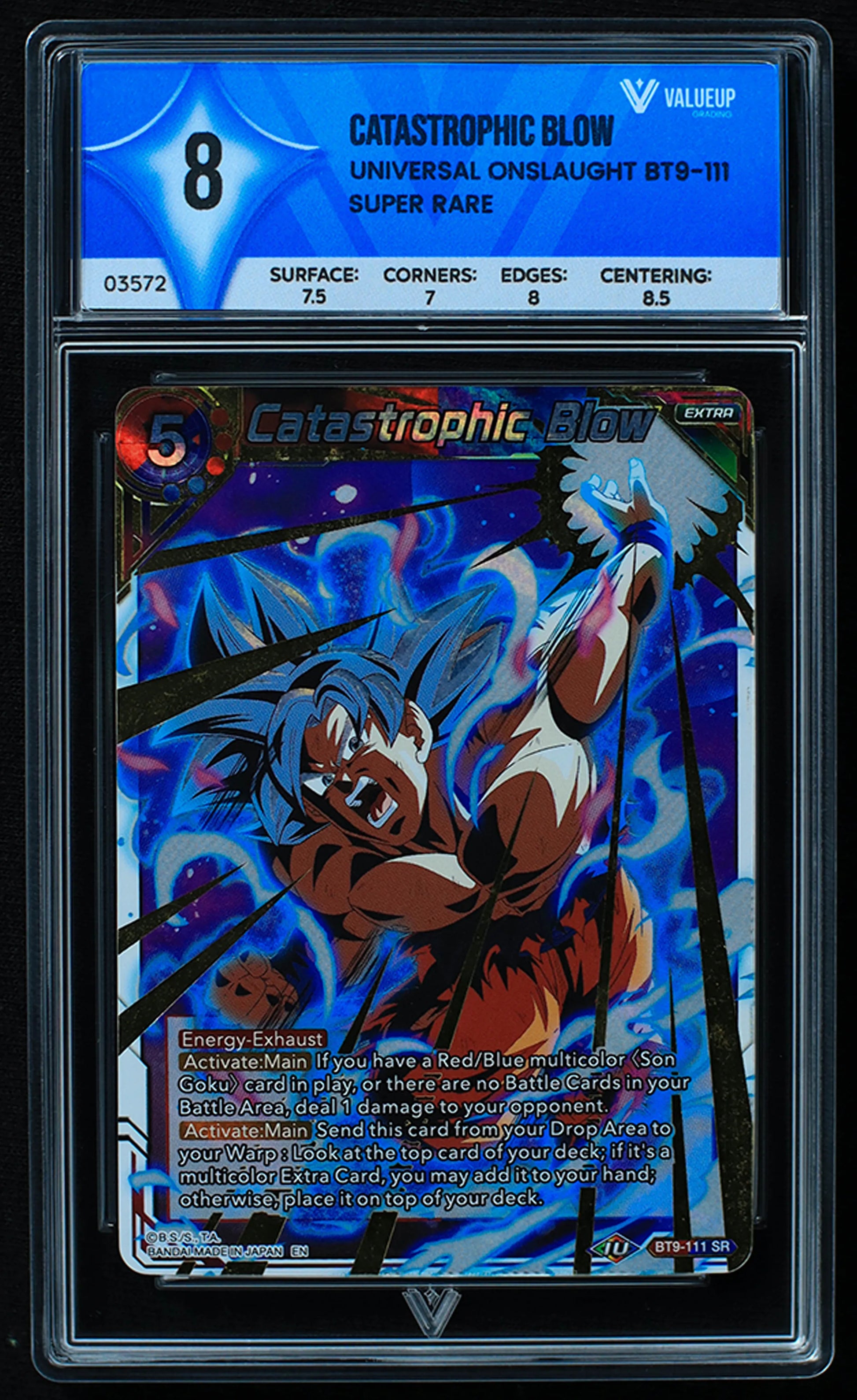 03572 CATASTROPHIC BLOW - ValueUp