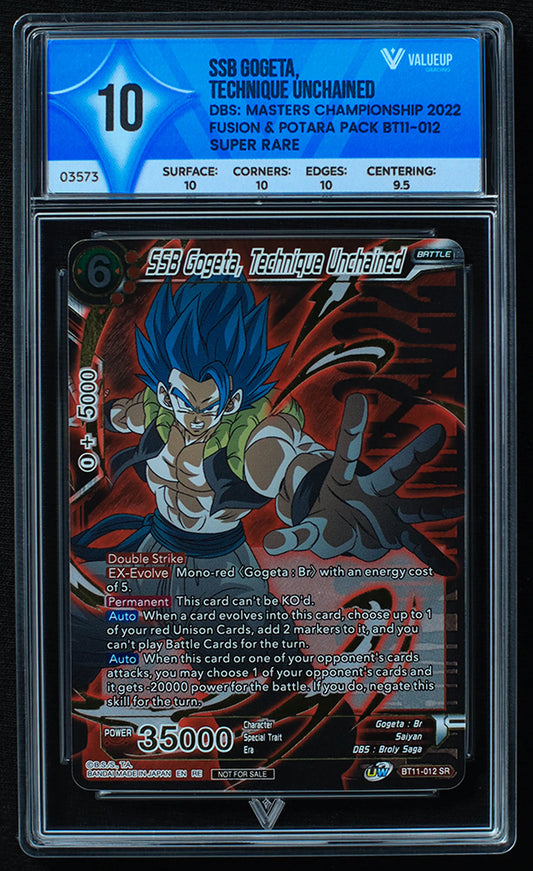 03573 SSB GOGETA, TECHNIQUE UNCHAINED - ValueUp