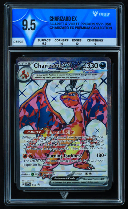 03598 CHARIZARD EX Grading Card