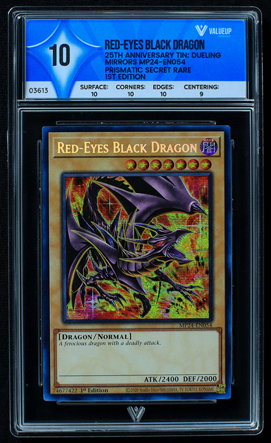 03613 RED - EYES BLACK DRAGON - ValueUp