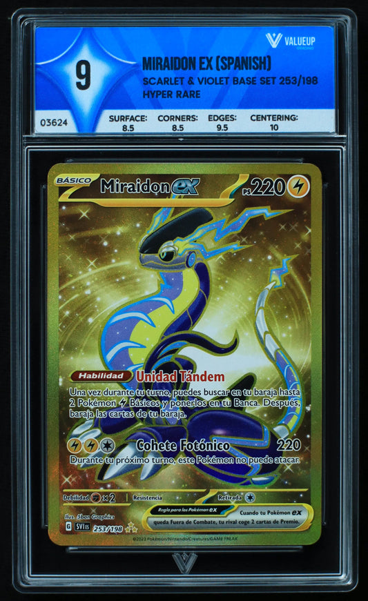 03624 MIRAIDON EX (SPANISH) - ValueUp