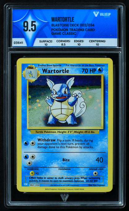 03641 WARTORTLE - ValueUp