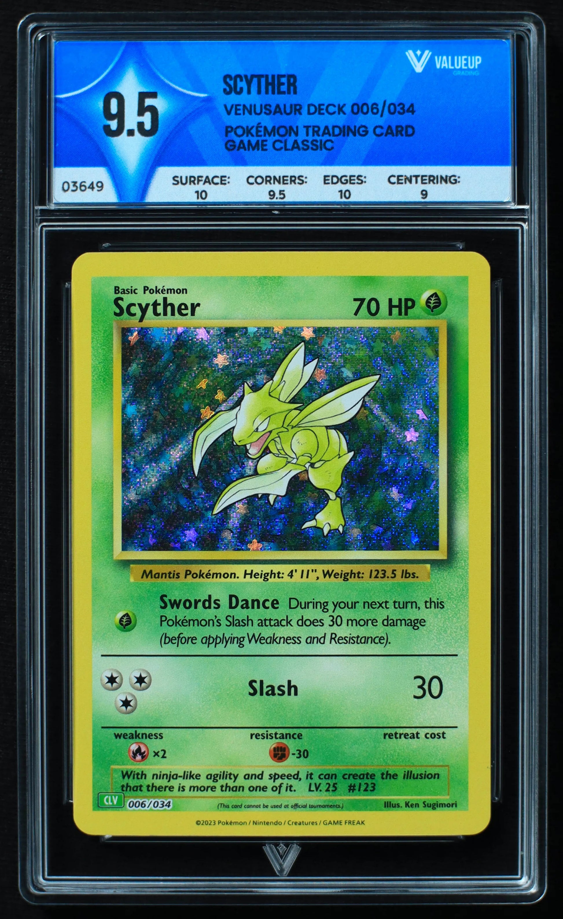 03649 SCYTHER - ValueUp
