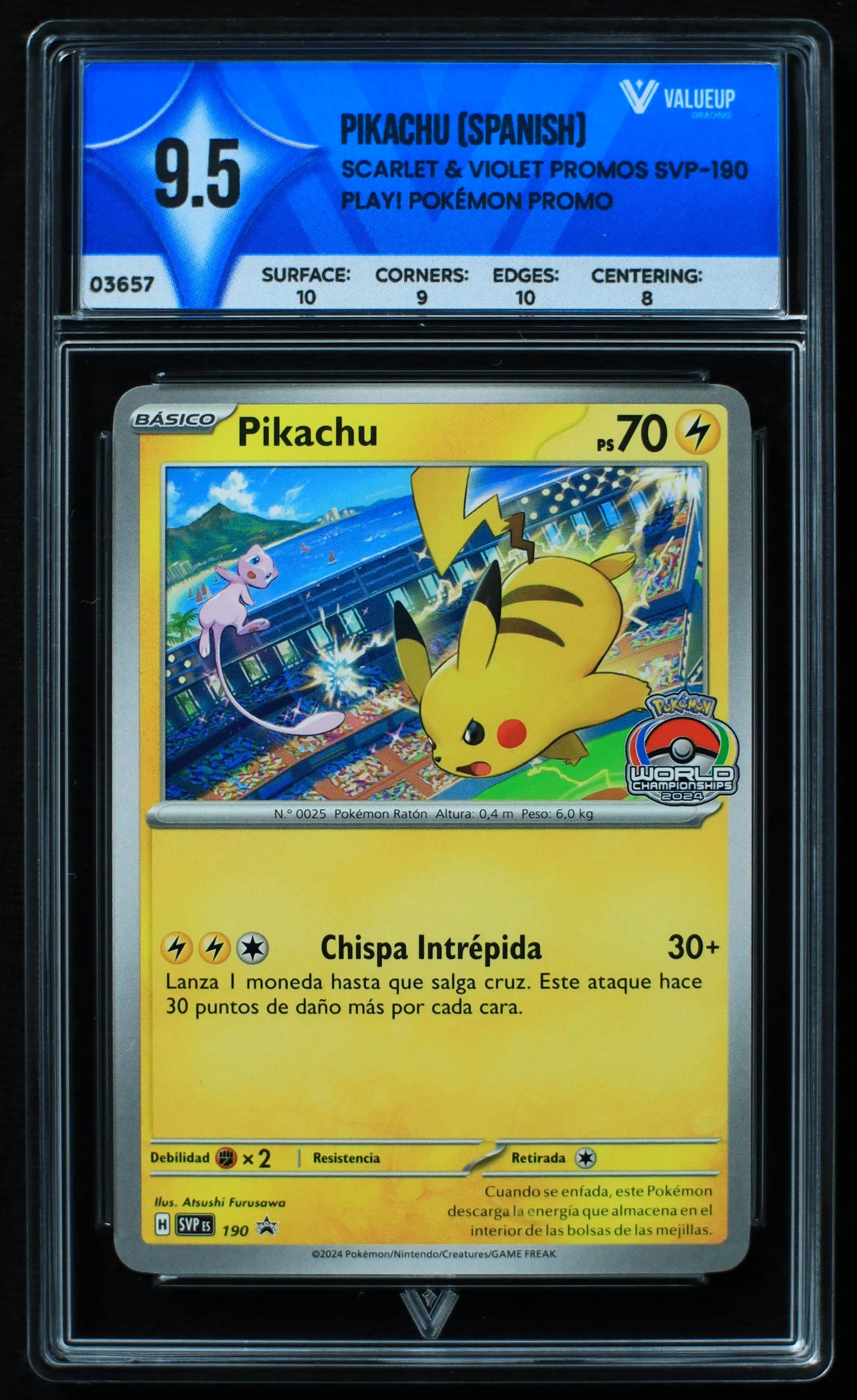 03657 PIKACHU (SPANISH) - ValueUp