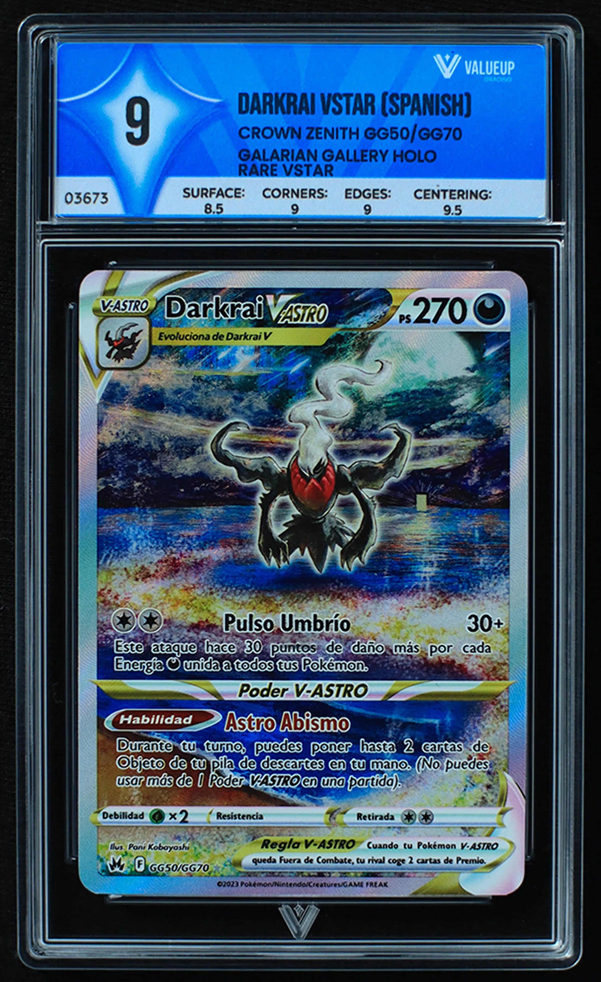 03673 DARKRAI VSTAR (SPANISH) - ValueUp