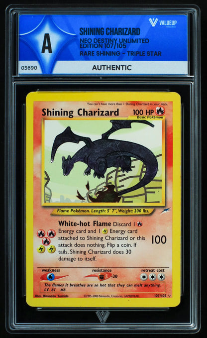 03690 SHINING CHARIZARD - ValueUp