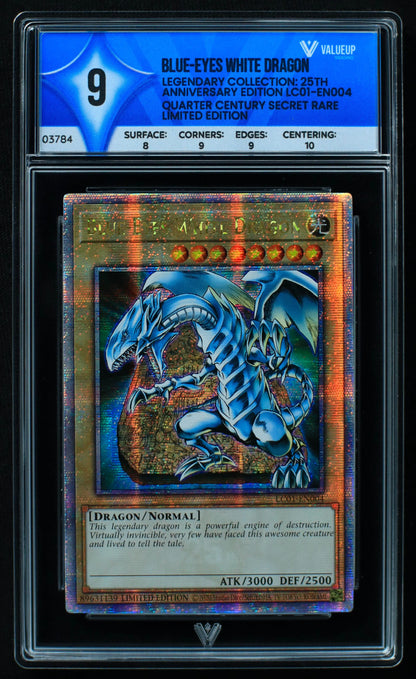 03784 BLUE - EYES WHITE DRAGON - ValueUp
