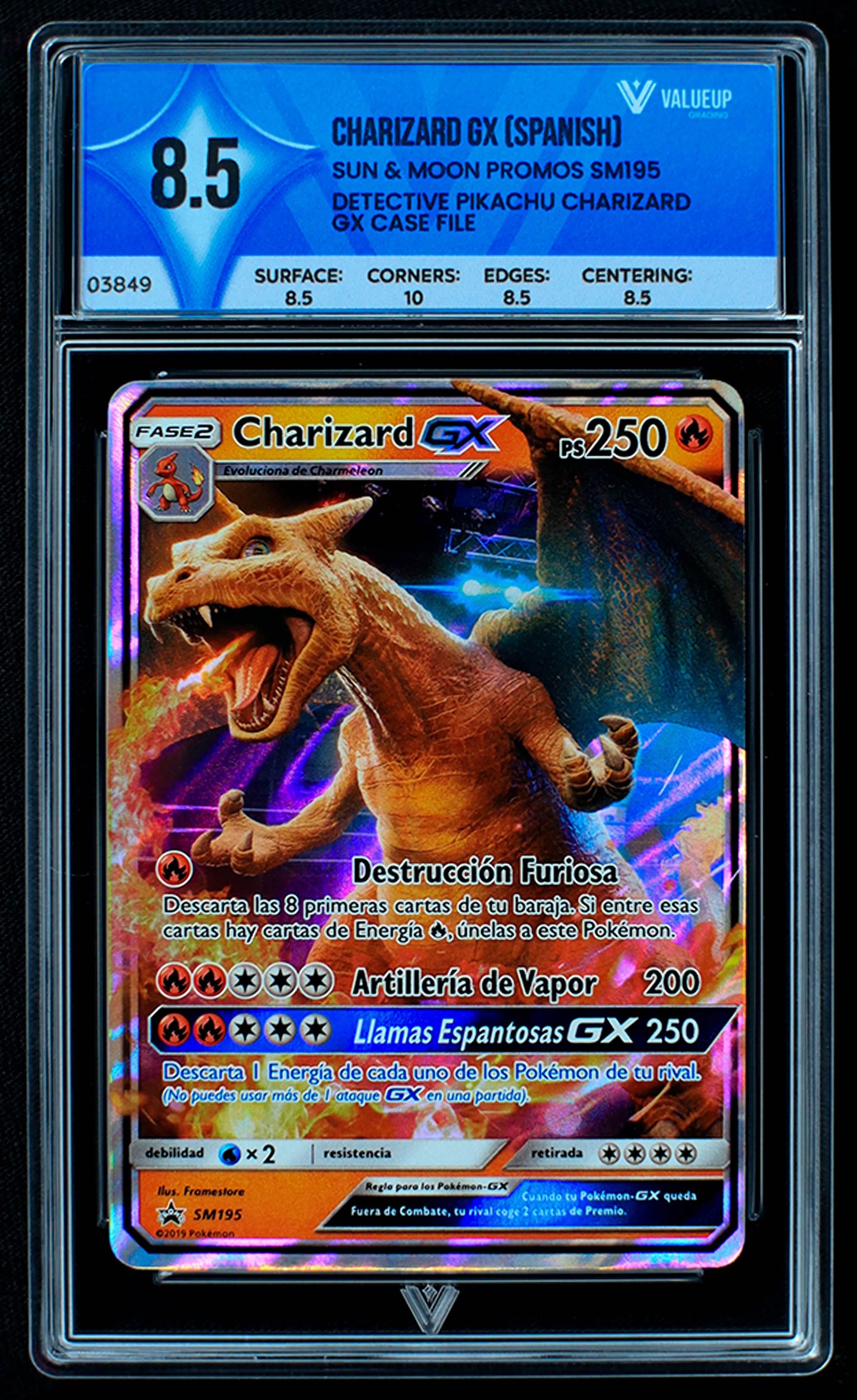 03849 CHARIZARD GX (SPANISH) - ValueUp