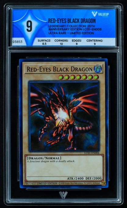 03853 RED - EYES BLACK DRAGON - ValueUp