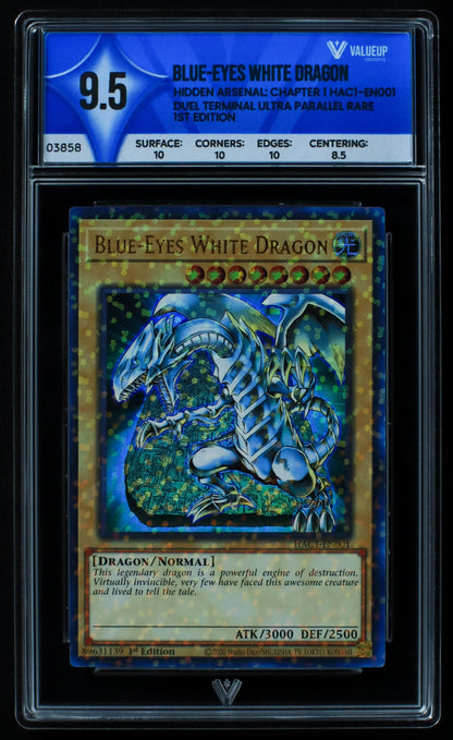 03858 BLUE - EYES WHITE DRAGON - ValueUp