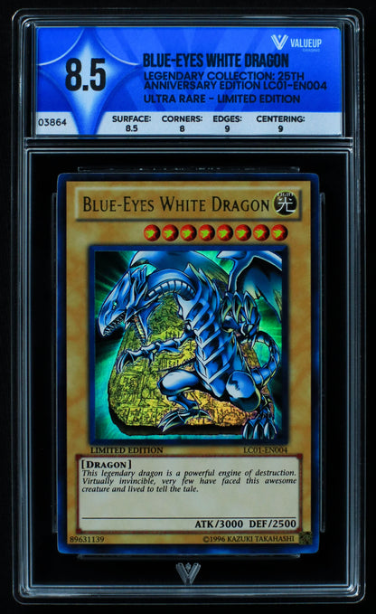 03864 BLUE - EYES WHITE DRAGON - ValueUp