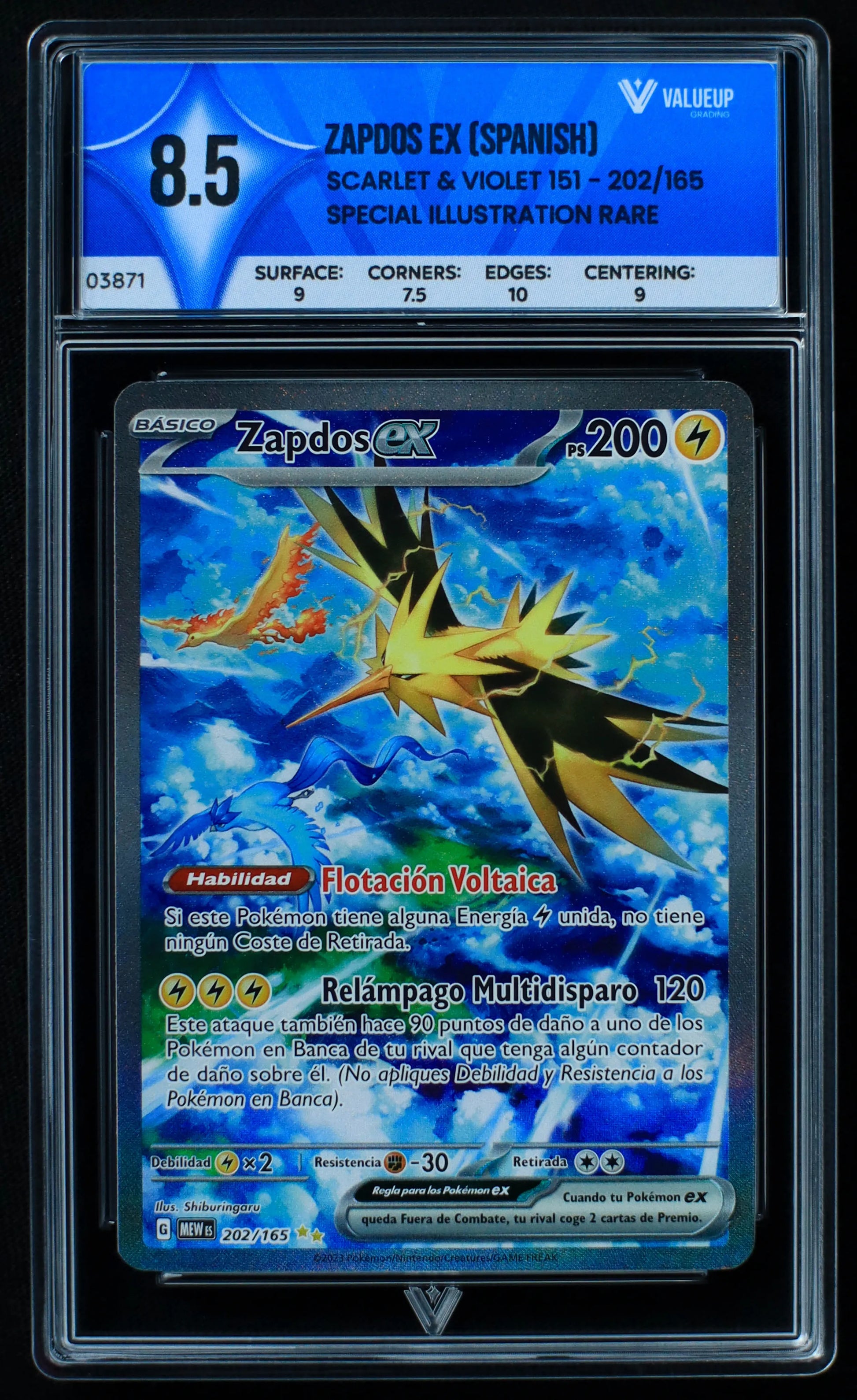 03871 ZAPDOS EX (SPANISH) - ValueUp