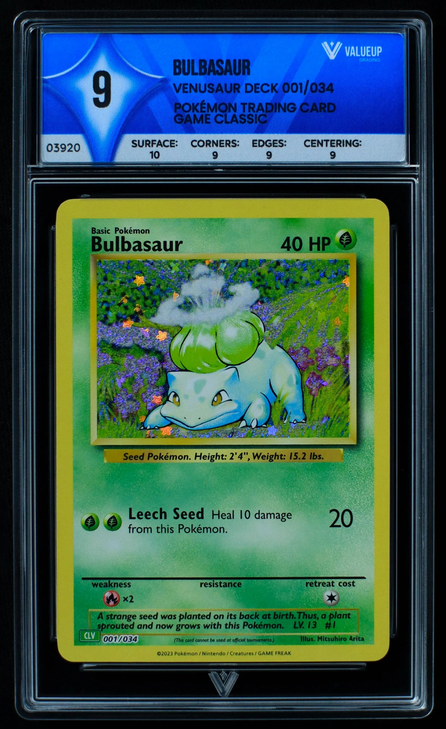 03920 BULBASAUR - ValueUp