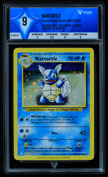 03927 WARTORTLE - ValueUp