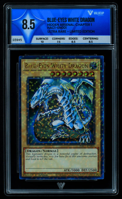 03945 BLUE - EYES WHITE DRAGON - ValueUp