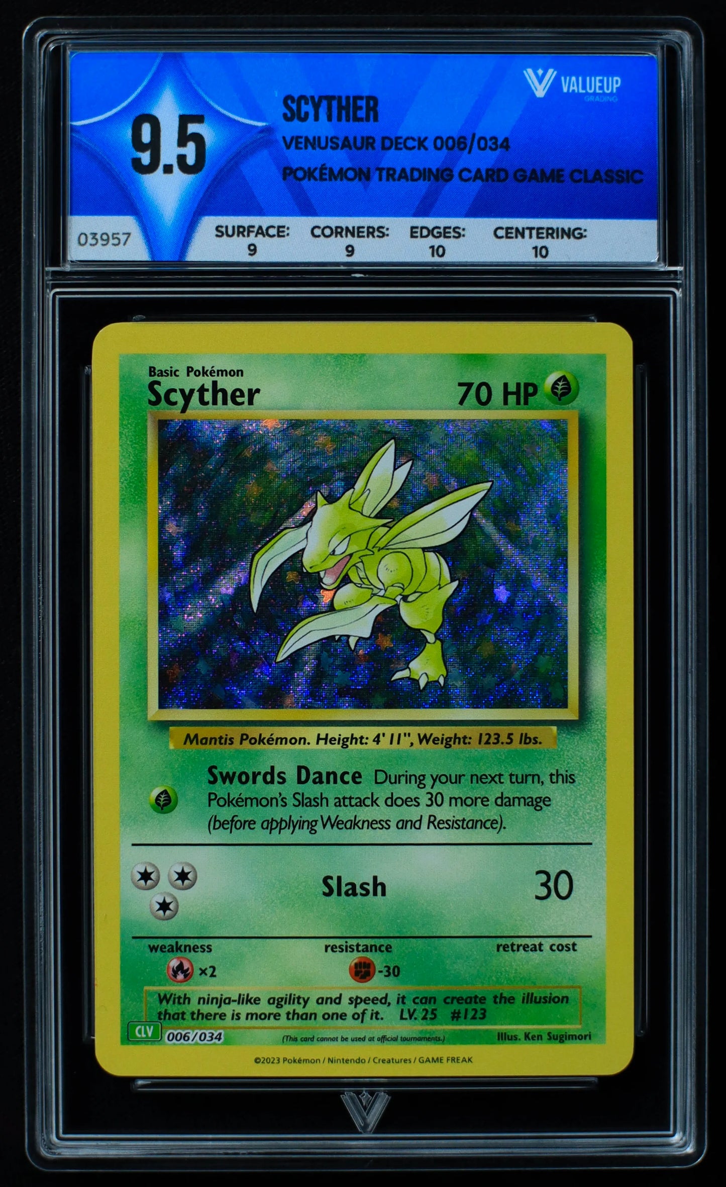 03957 SCYTHER - ValueUp
