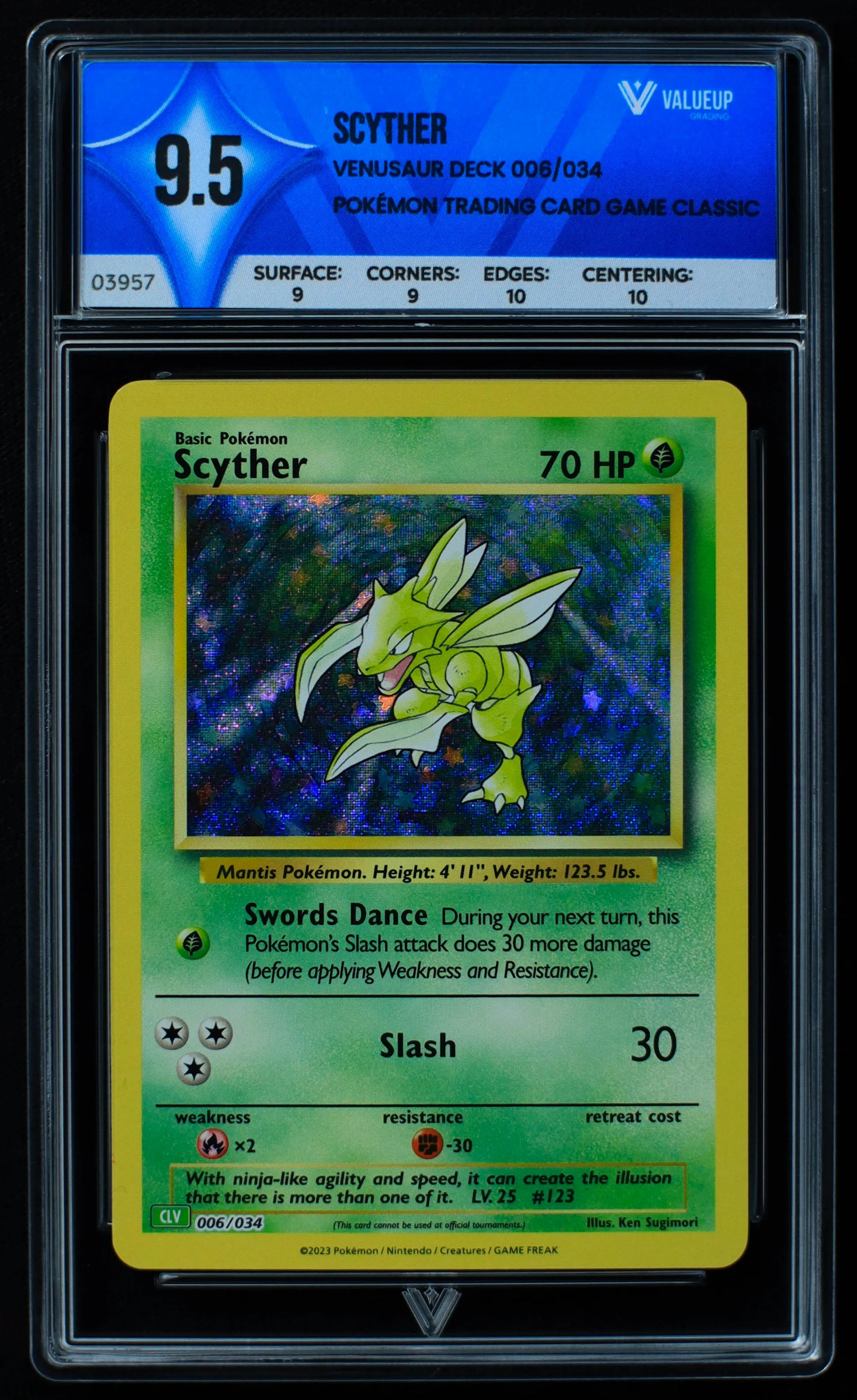 03957 SCYTHER - ValueUp