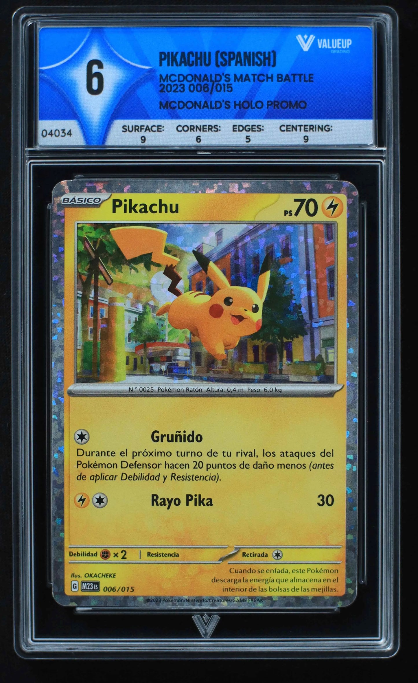 04034 PIKACHU (SPANISH) - ValueUp