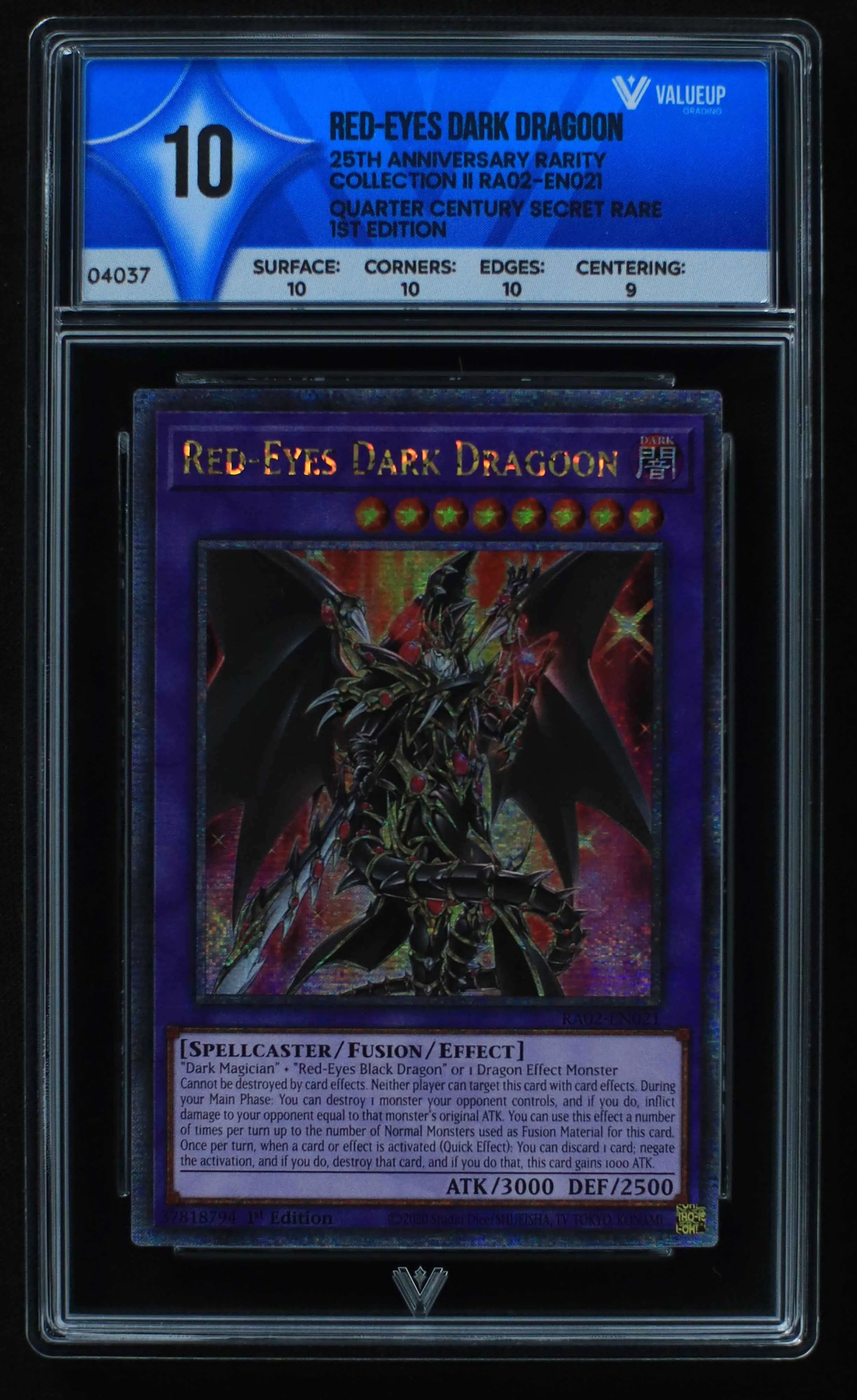 04037 RED - EYES DARK DRAGOON - ValueUp